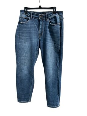 Judy Blue Lara High Rise Slim Fit Jeans 14W Dark Wash Shield Pocket Plus Stretch